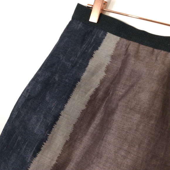 🦋LOFT Ann Taylor Water Color PocketPencil Skirt 8 - Picture 2 of 7